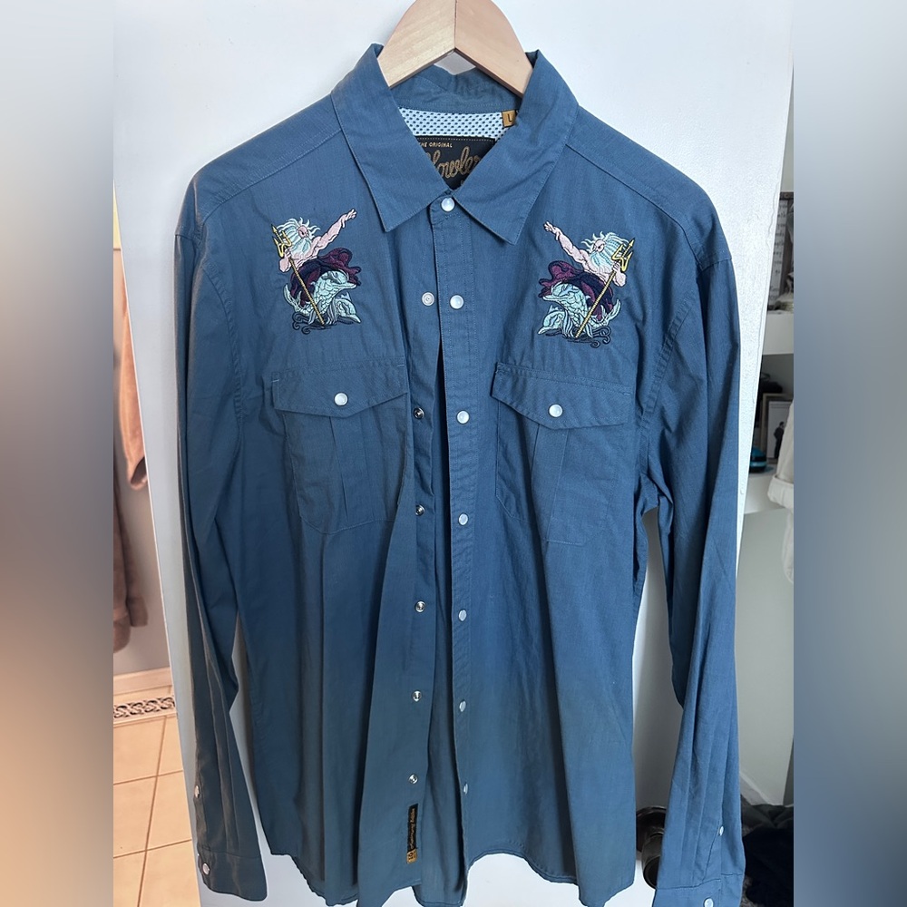 Rare Howler Brothers Guacho Shirt - Poseidon 10th Anniversary Edition